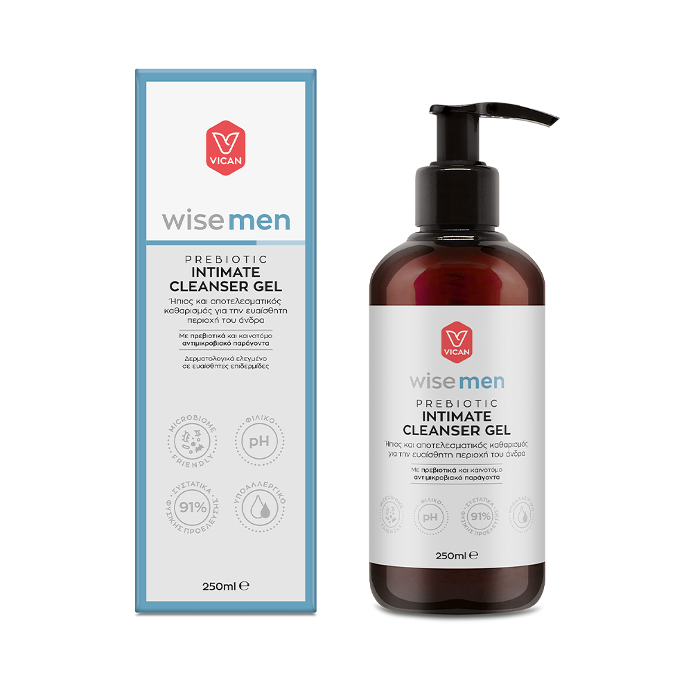 WISE MEN - Prebiotic Intimate Cleanser Gel - 250ml